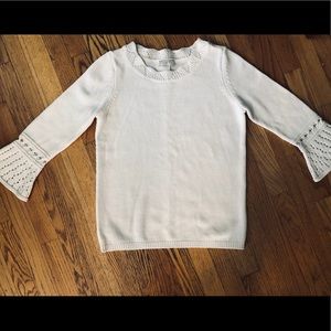 Loft cream sweater